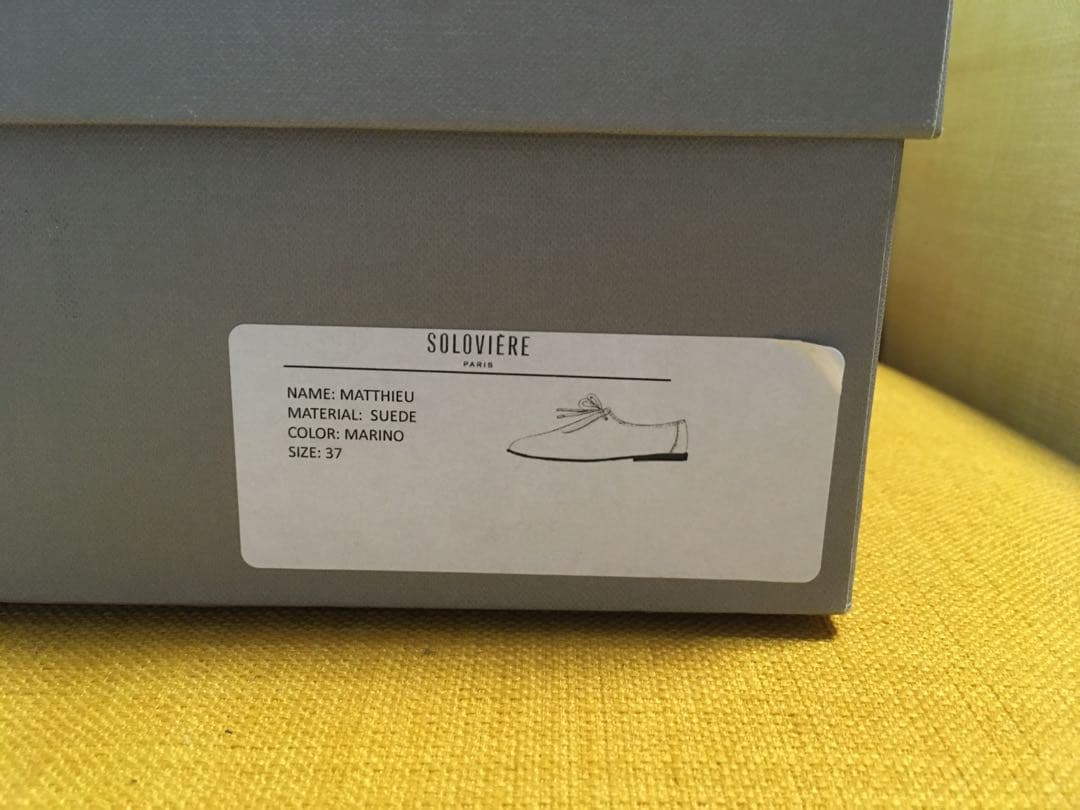 H*a様 新品未使用【SOLOVIERE/ソロヴィエール】スウェードシューズ
