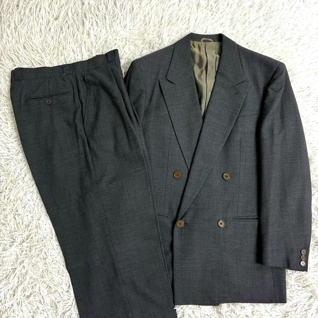 GIORGIO ARMANI ジョルジオアルマーニ　ダブルブレストスーツ　黒タグ