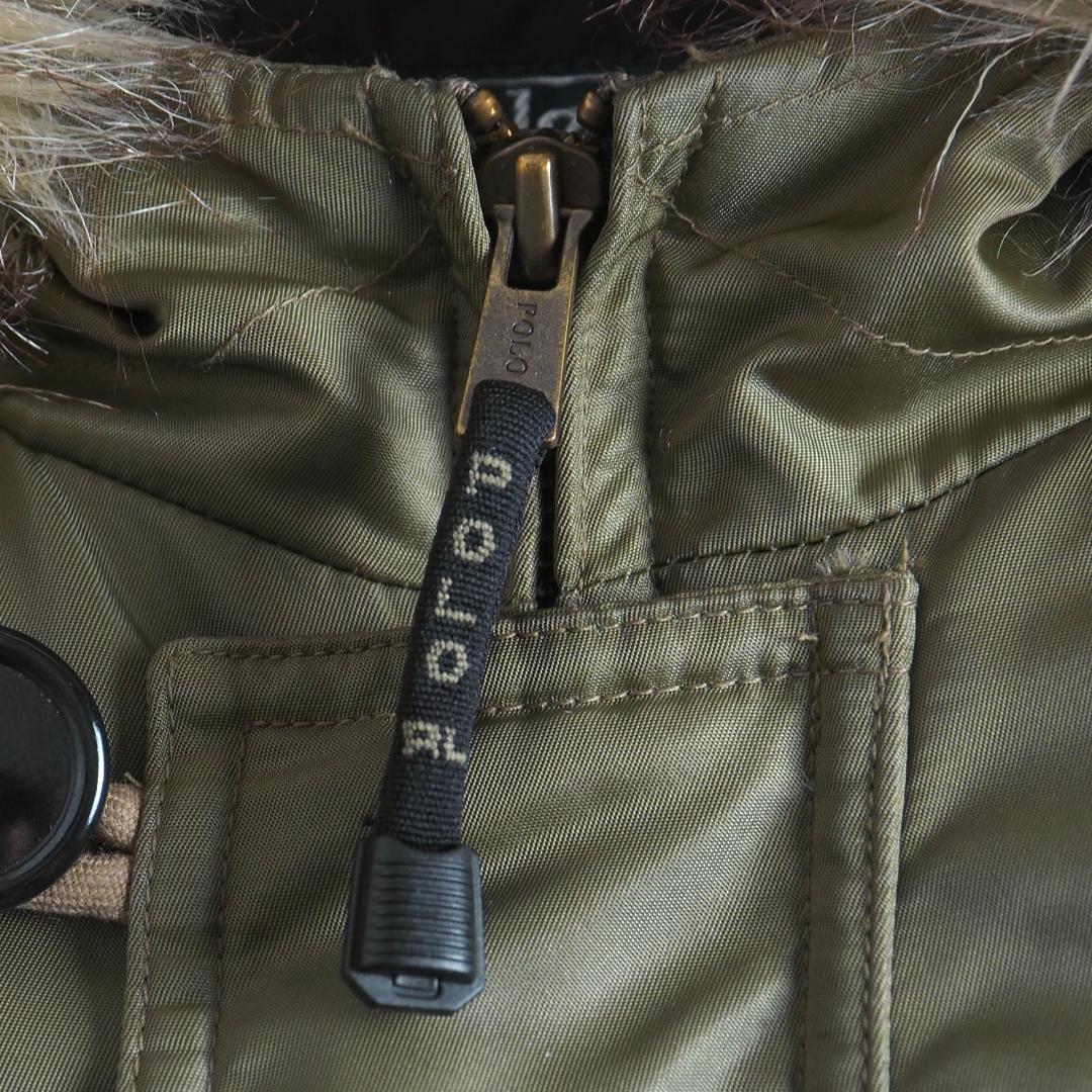 ラルフローレン　モッズコート　ダウンジャケット　フェイクファー　美品