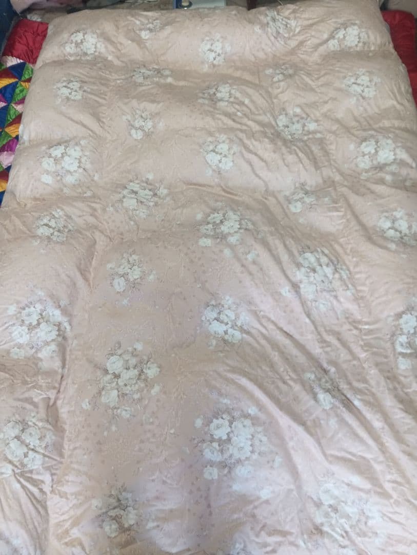 羽毛掛け布団　(株)サシモト販売　ダウン93%　中羽毛1.1㌔