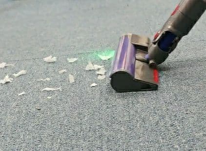 グリーンレーザー照射 スリムソフトローラークリーナーヘッド  軽量、小型