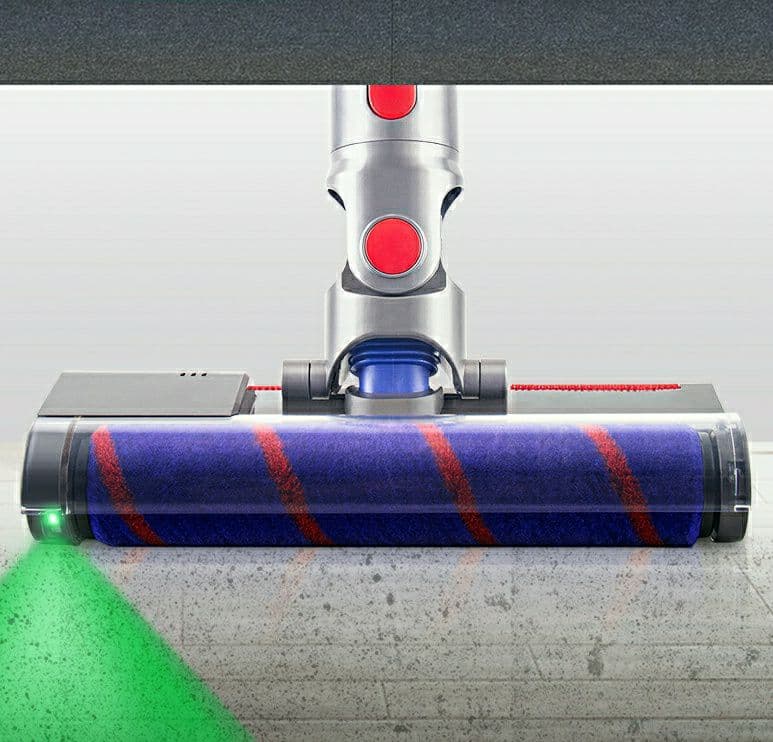 グリーンレーザー照射 スリムソフトローラークリーナーヘッド  軽量、小型