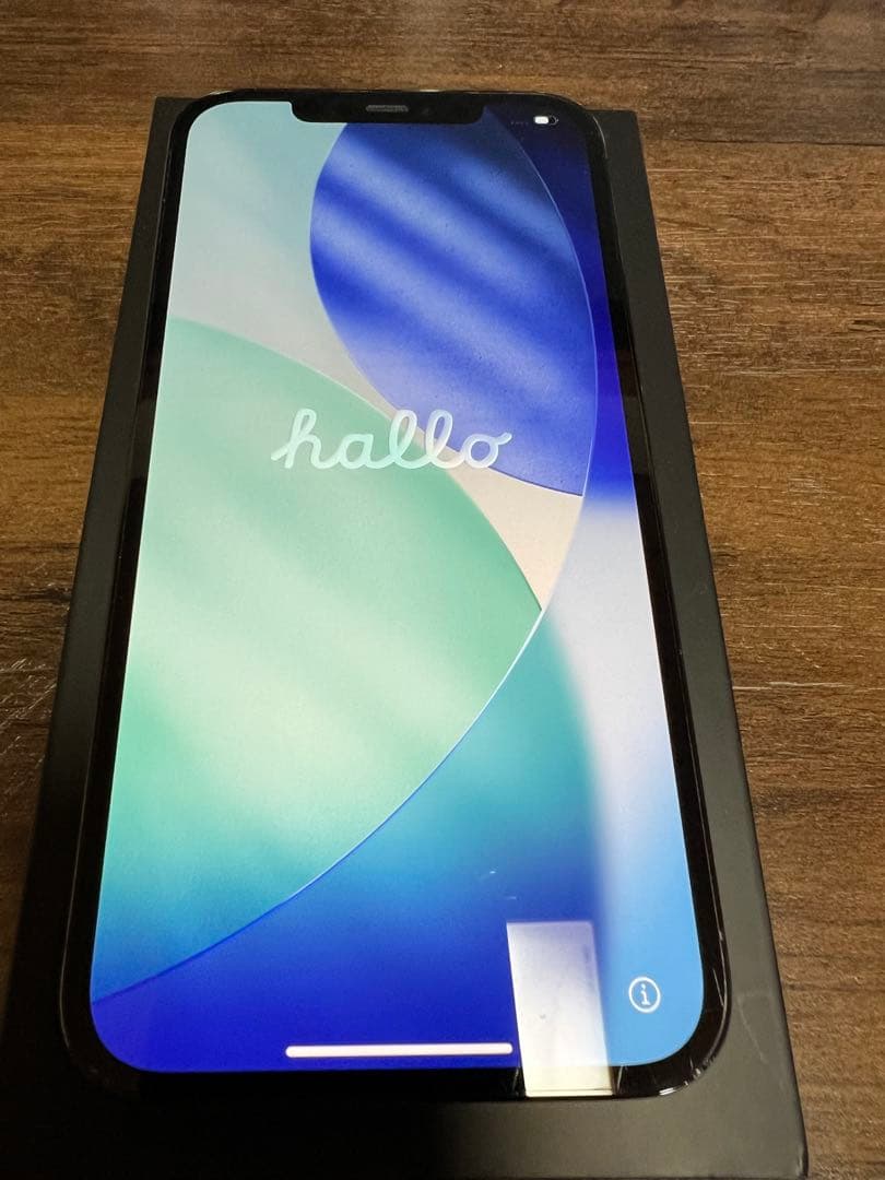 iPhone12ProMax 256GB au パシフィックブルー