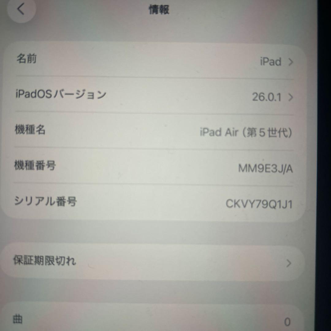 Apple iPad Air第5世代 ブルー 本体