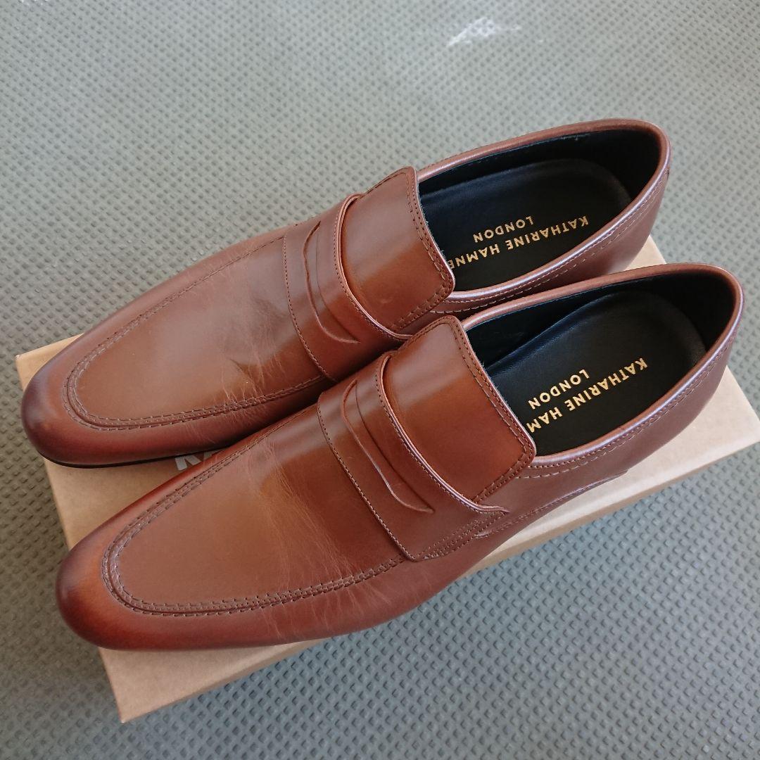 新品未使用 キャサリン・ハムネット ロンドン レザーシューズ