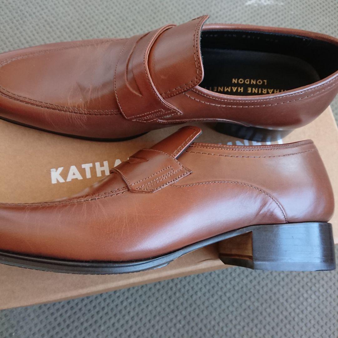 新品未使用 キャサリン・ハムネット ロンドン レザーシューズ