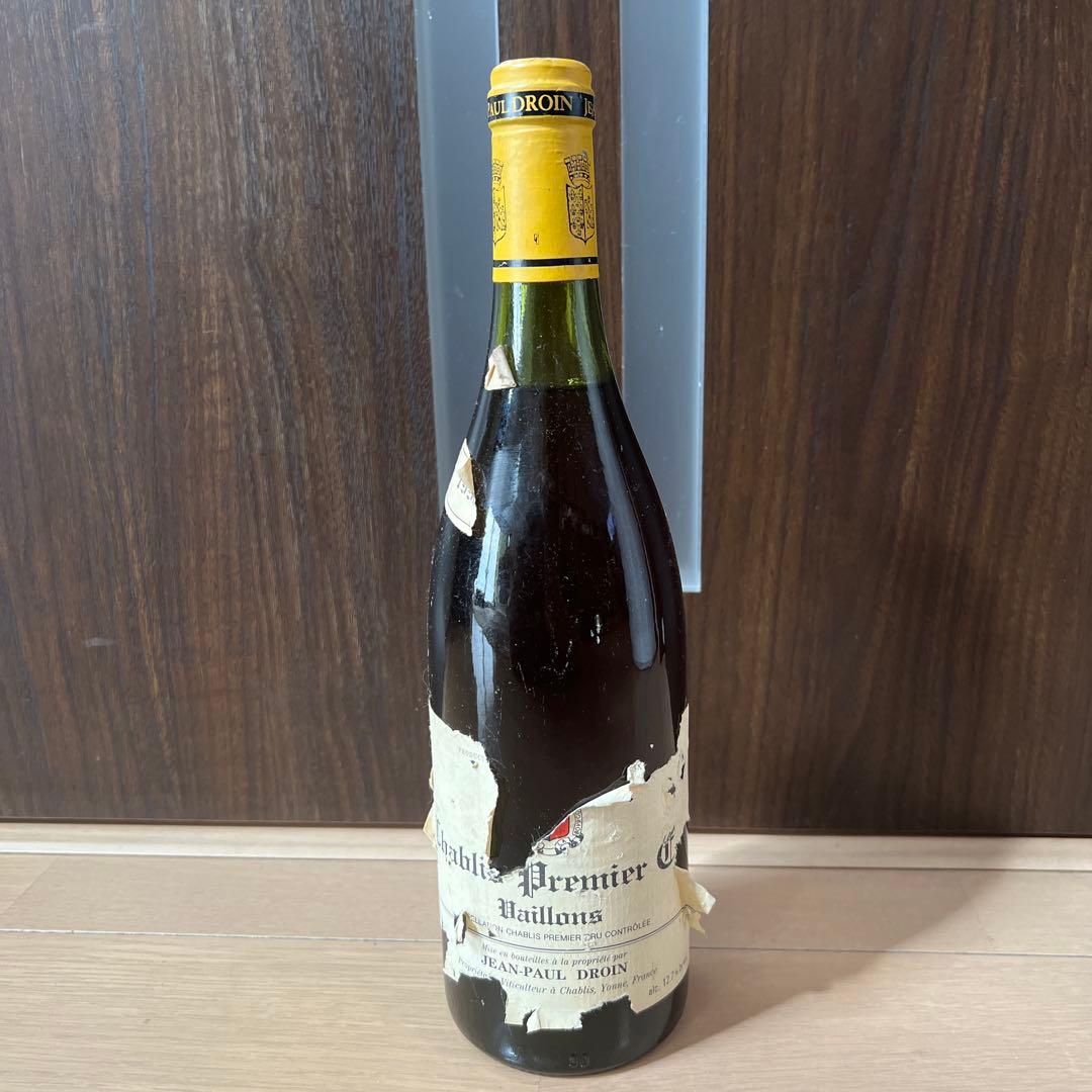 1990 ジャン・ポール・ドロワ シャブリ プルミエ・クリュ 750ml 13%
