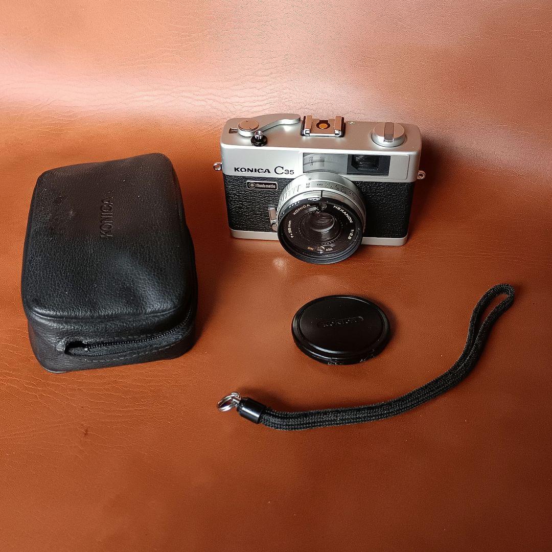 たに、カメラ【美品、完動品】コニカC35　乃木坂46　五百城茉央、芦田愛菜