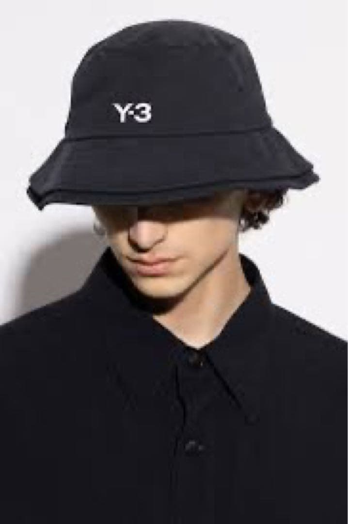 Y-3正規品❗️新品紙タグ付き⭐️STRP B HATストライプバスケットハット