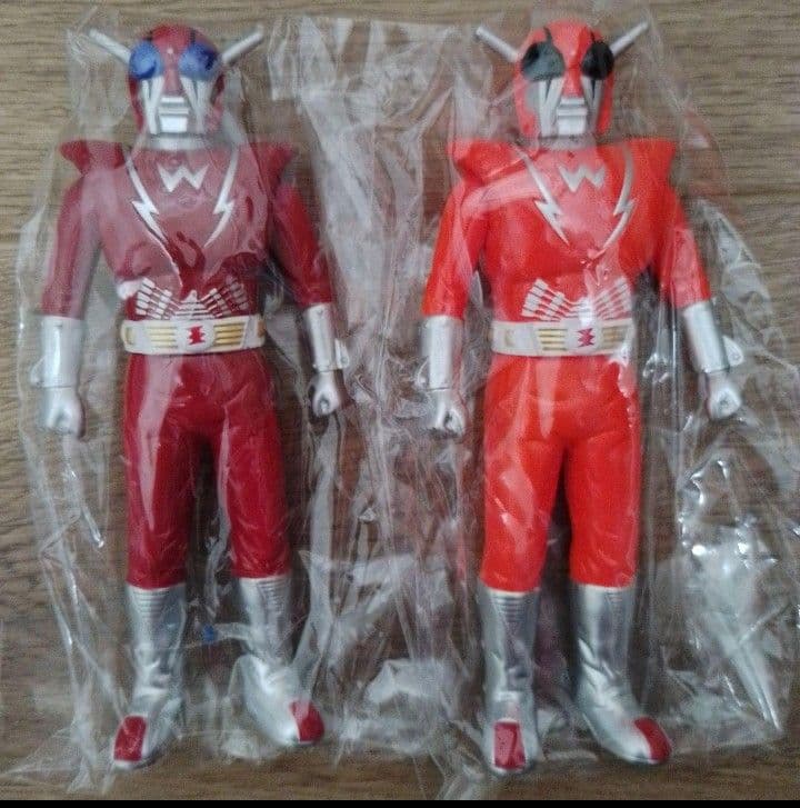 2体セット ヒーロー中国超人 インフラマン 15cm