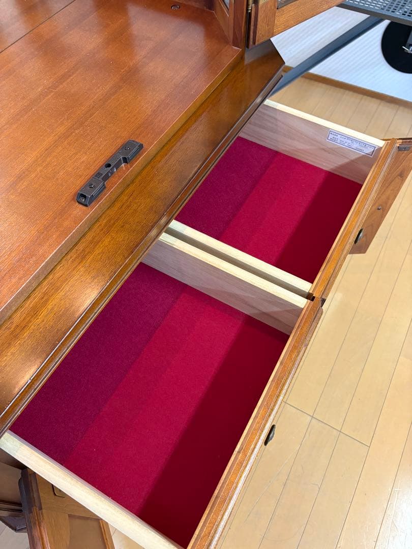 キュリオケース　コスガ　リージェントハウスシリーズ　カップボード　アンティーク