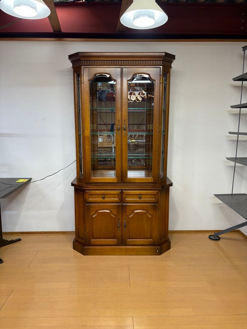 キュリオケース　コスガ　リージェントハウスシリーズ　カップボード　アンティーク