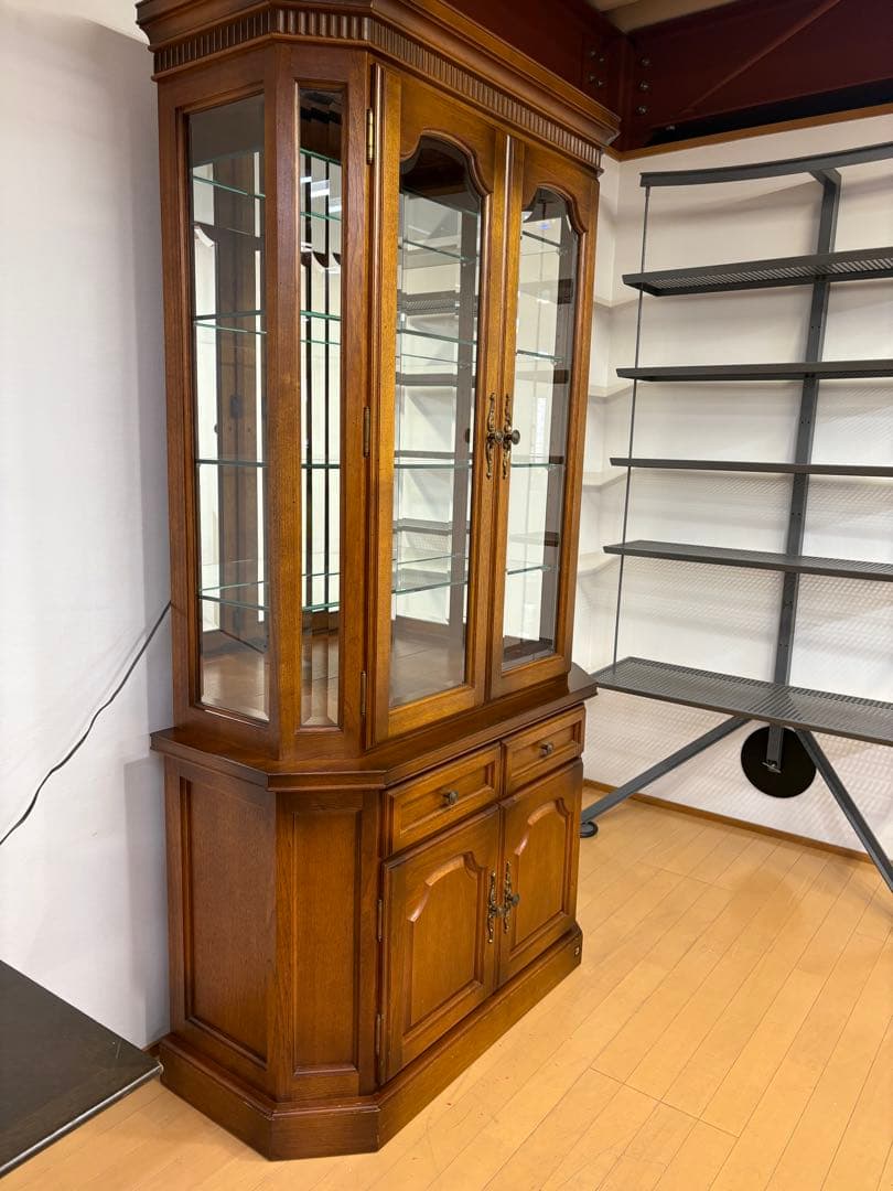 キュリオケース　コスガ　リージェントハウスシリーズ　カップボード　アンティーク