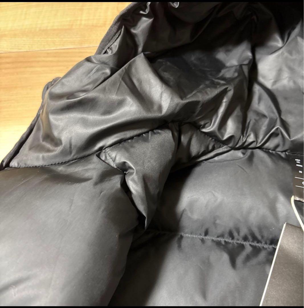 新品　アディダス　メンズ　フーディダウン　アウター　ブラック　軽量　撥水　M