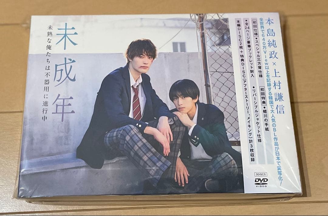 未成年 〜未熟な俺たちは不器用に進行中〜DVD