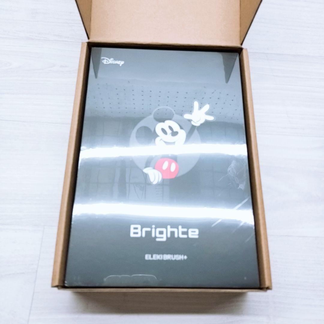 新品未開封☺️付属品完備 Bright ブライト エレキブラシ プラス　ミッキー