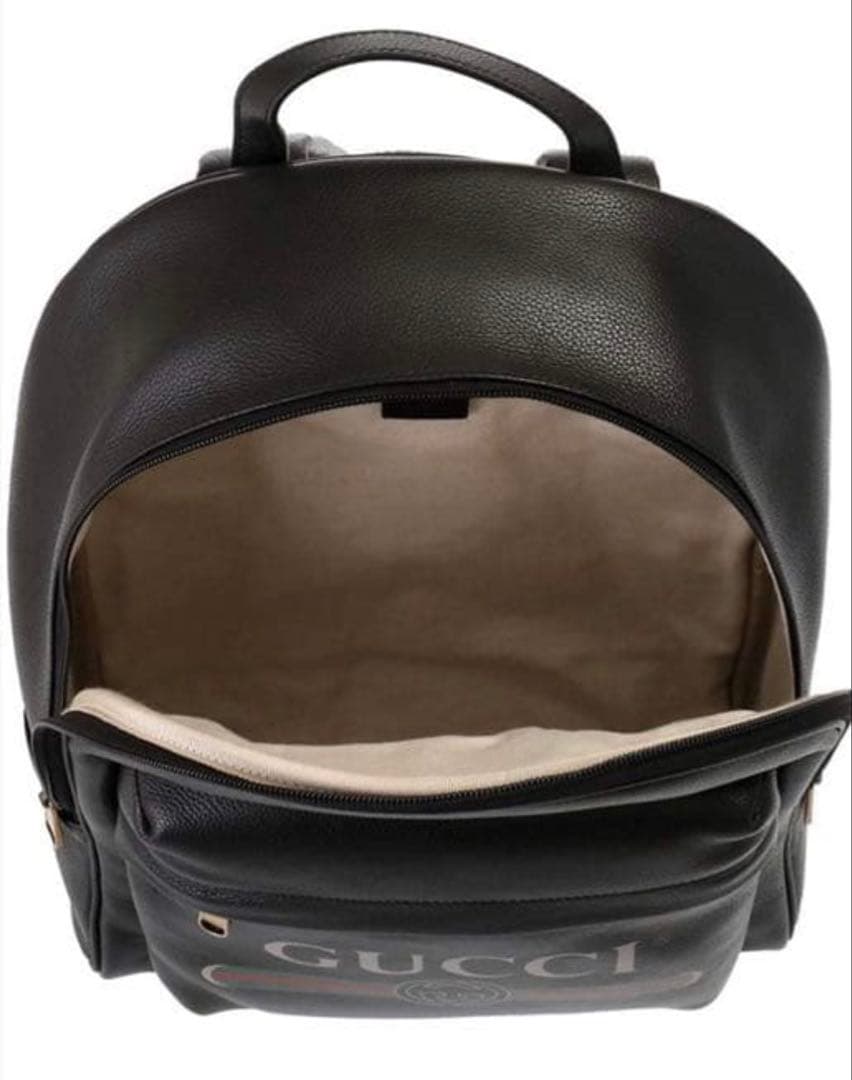 期間限定値下げ中 美品 GUCCI グッチ ブラック レザー リュック