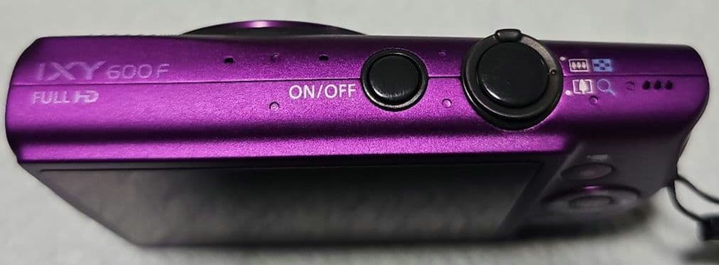 キャノン Canon IXY 600F パープル コンパクトデジタルカメラ 中古