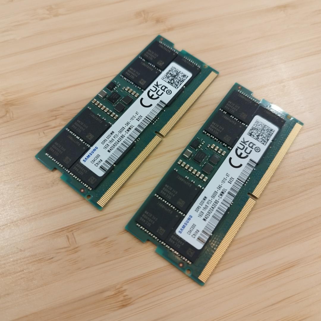 Samsung DDR5 SODIMM 2x16GB・32GB 5600mhz