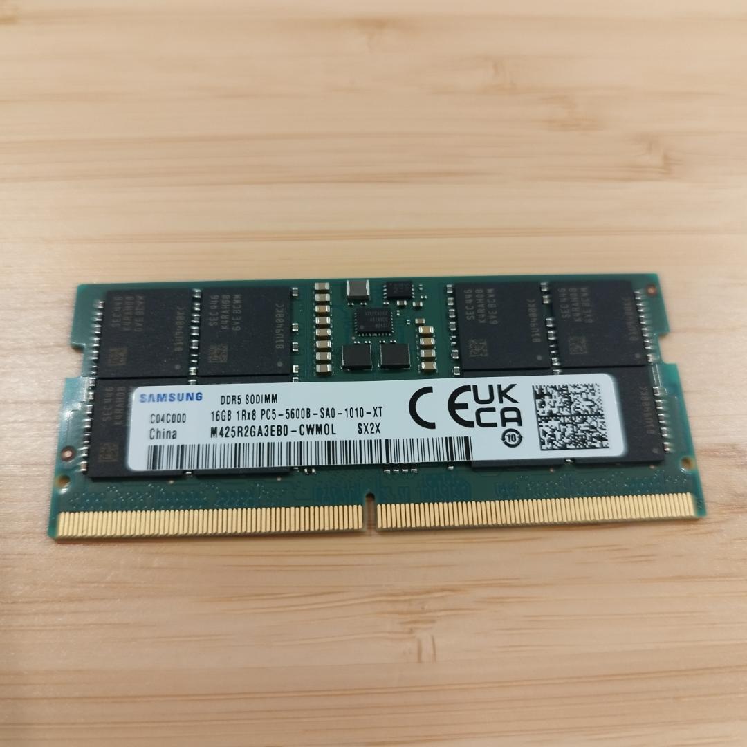 Samsung DDR5 SODIMM 2x16GB・32GB 5600mhz