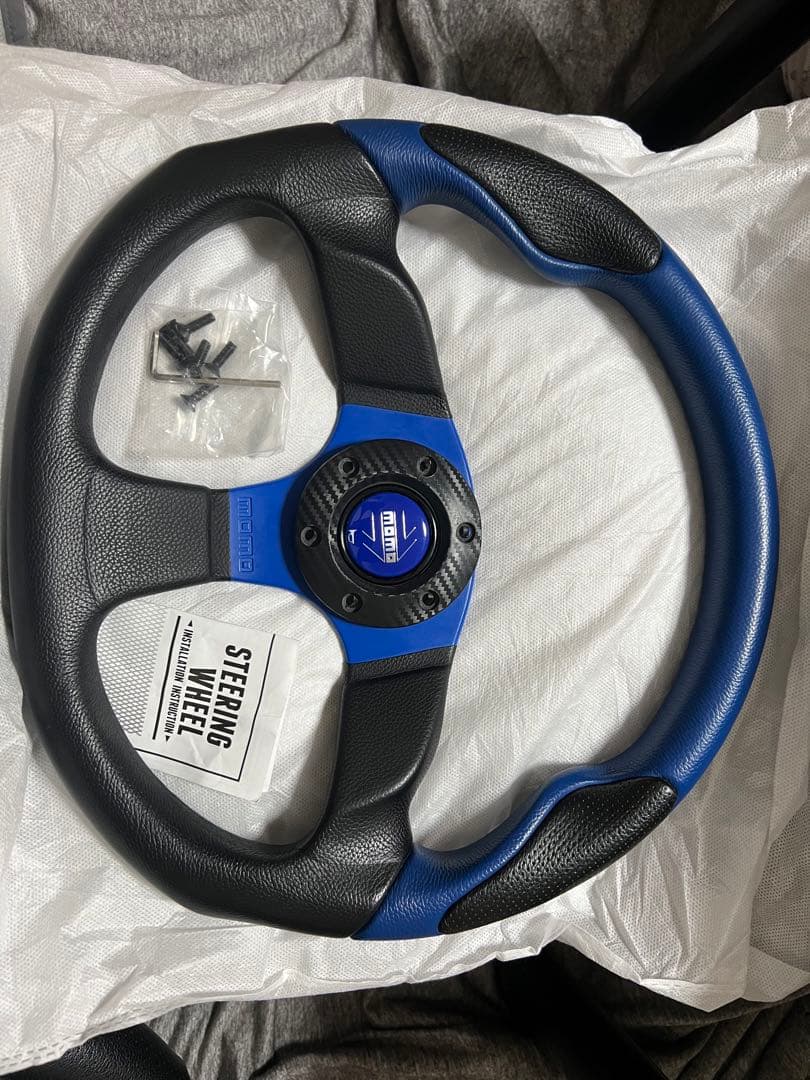 青MOMOステ　青MOMOホーン、ホーンボタンカバー