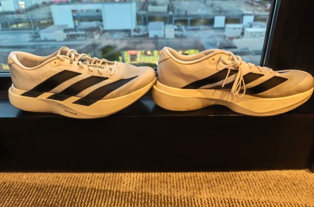 【27.0cm・走行距離86km】adidas ADIZERO EVO SL