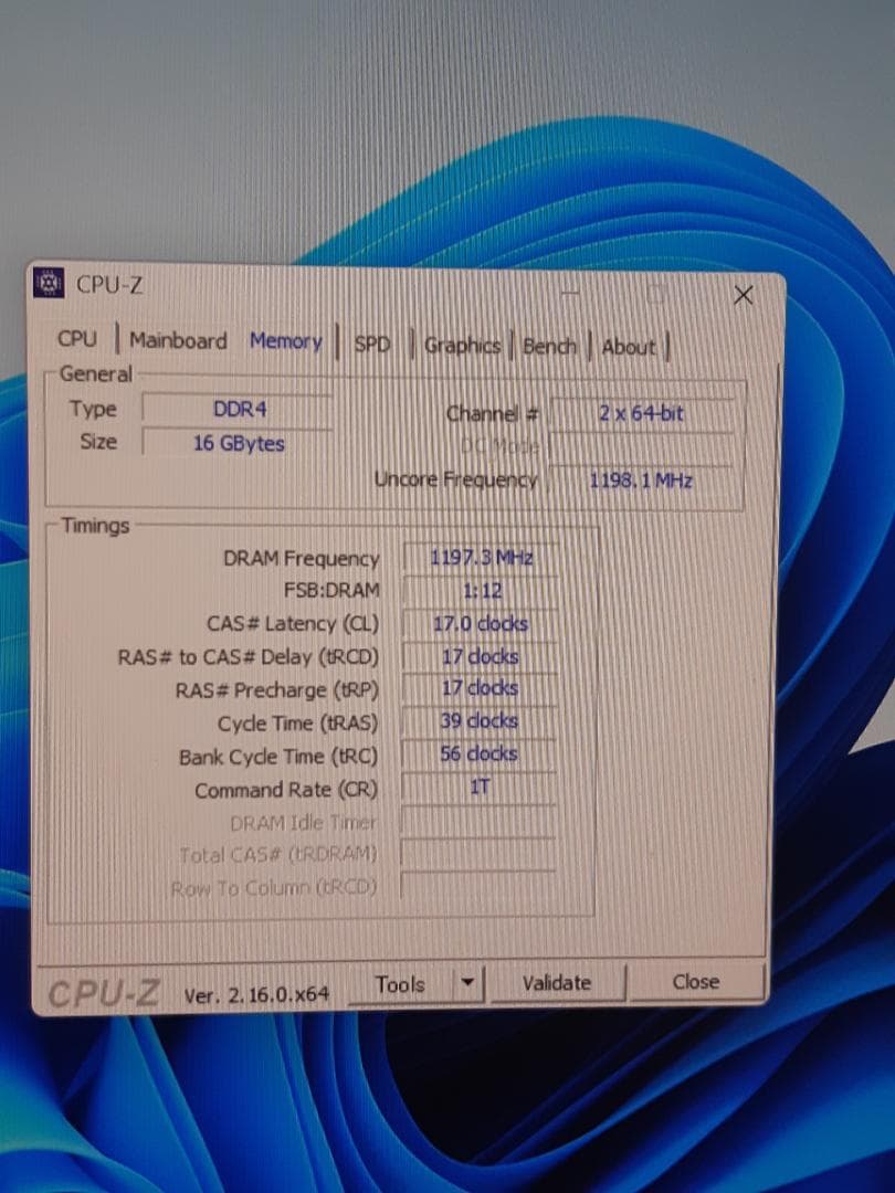 自作PC　RYZEN5 2600・16GB・256GB・GTX760・WIN11