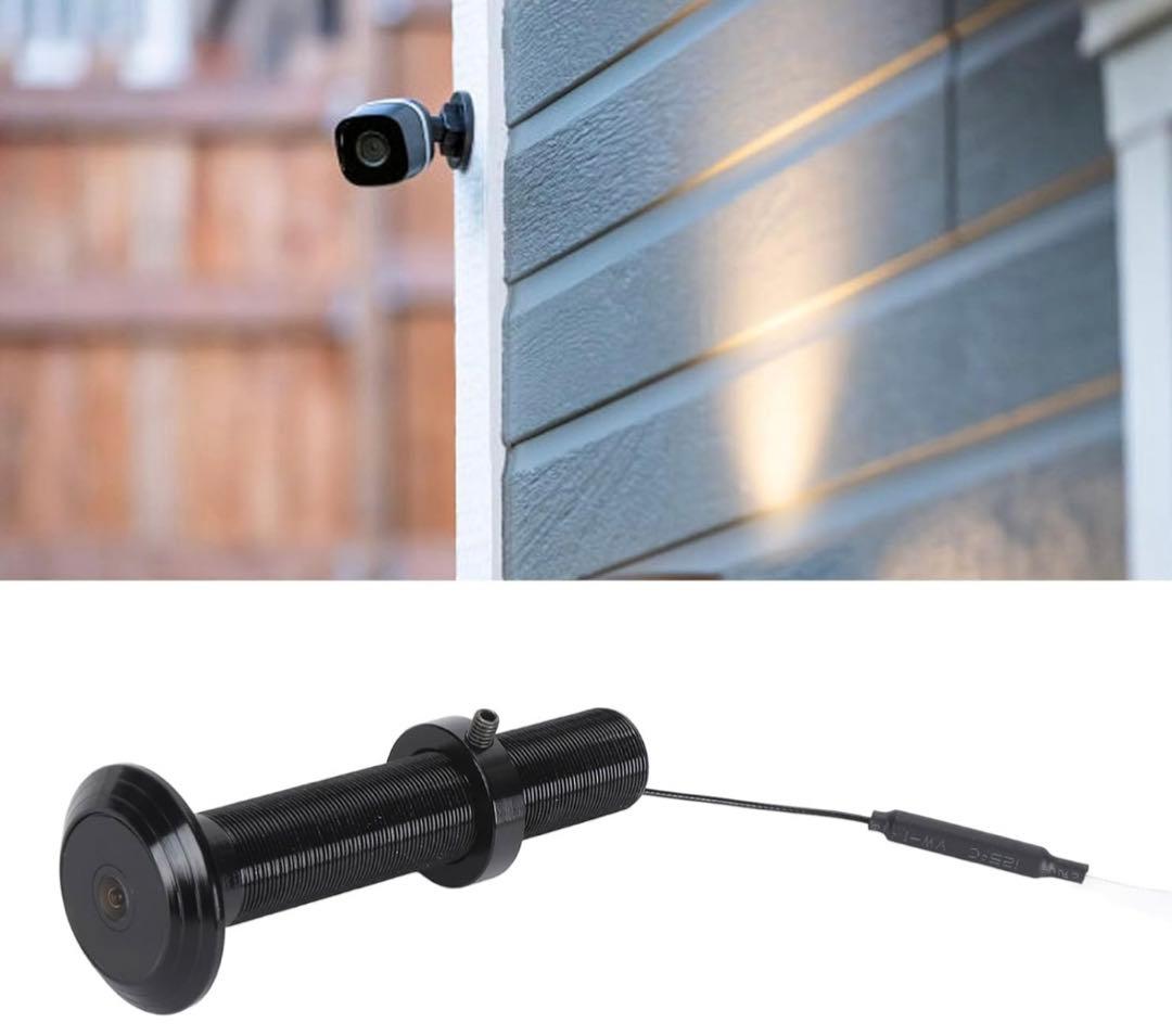 ドアのぞき穴カメラ HD 1080P 220° 広角 (128GB)