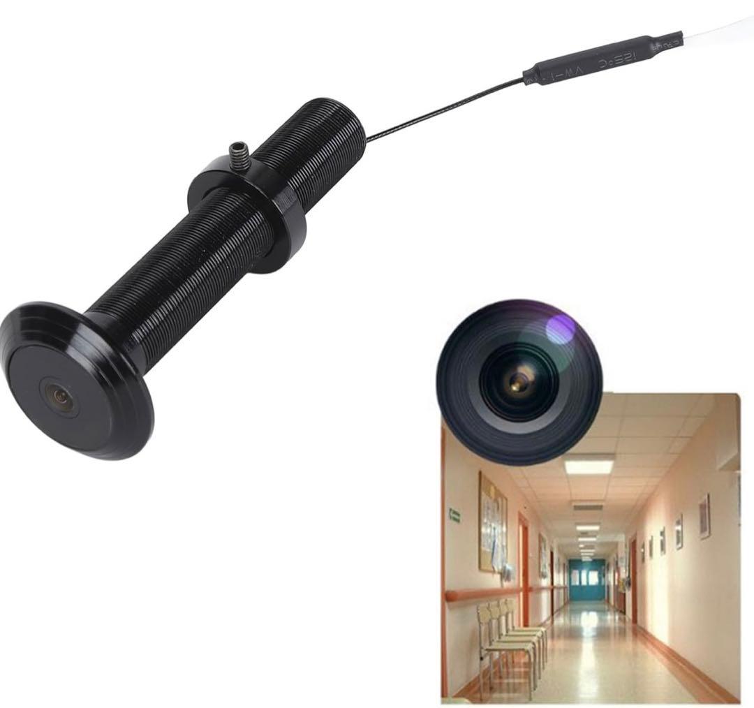 ドアのぞき穴カメラ HD 1080P 220° 広角 (128GB)