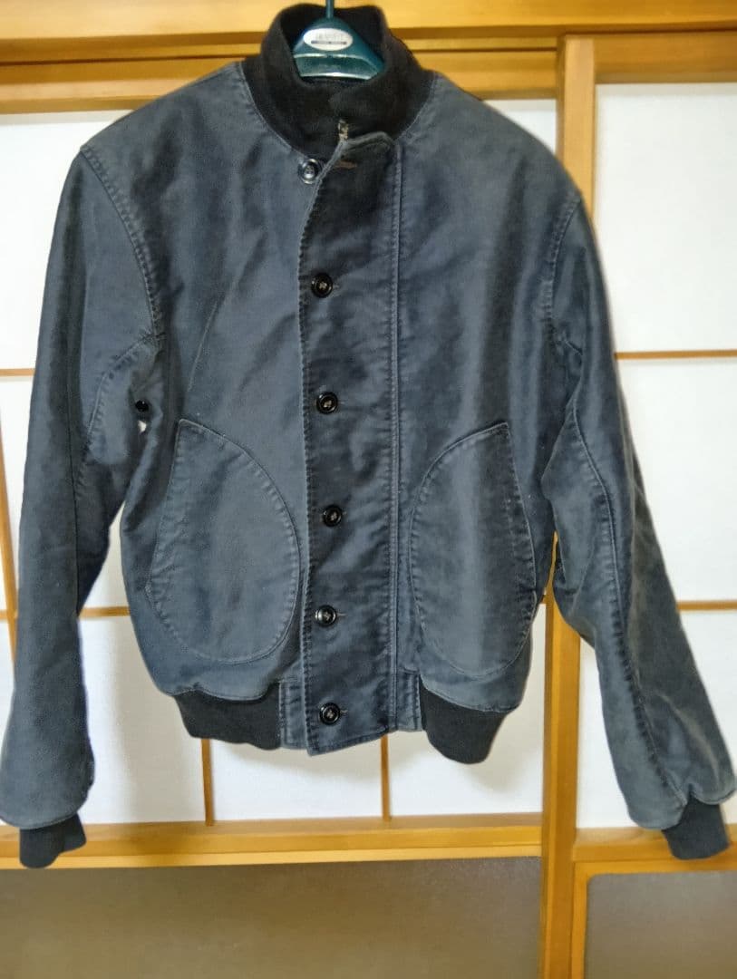 ダブルアールエル　ポロラルフローレンネイビーデッキジャケット