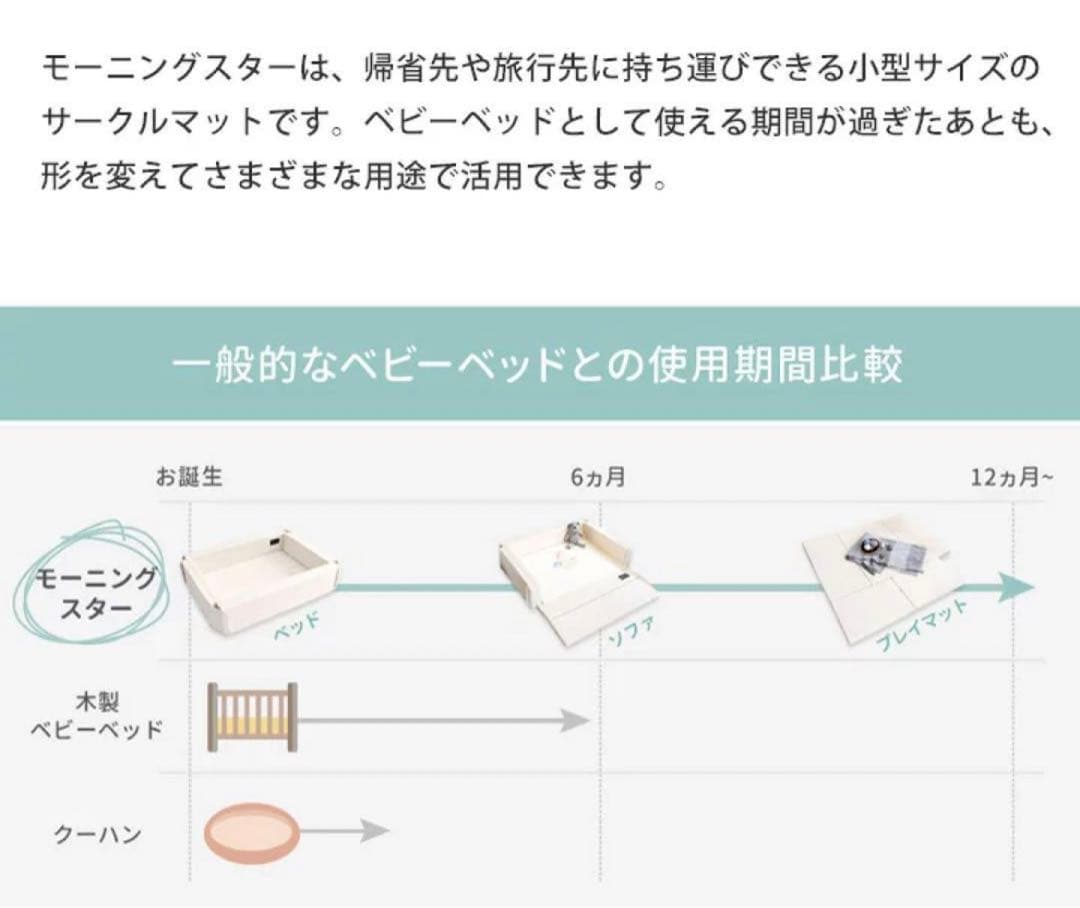 美品　GGUMBI ベビーサークル　専用収納袋　取扱説明書付き