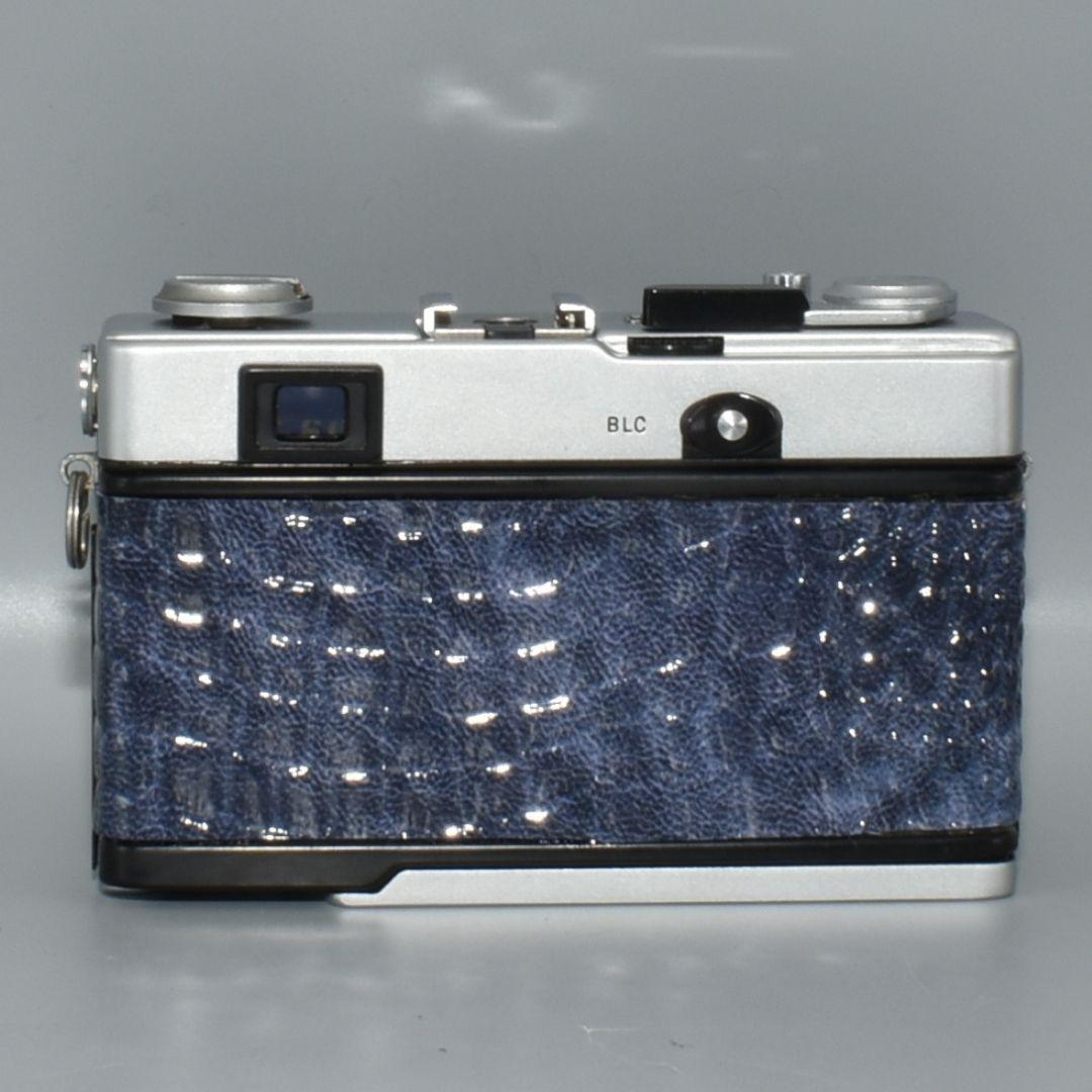 整備済 Olympus 35 DC ブルー 外装リメイク 動作OK