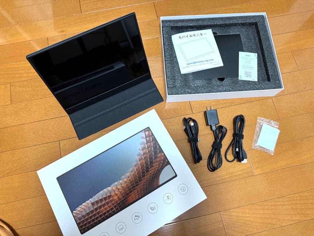 【新品同様】KEEPTIME モバイルモニター 13.5インチ 2K解像度