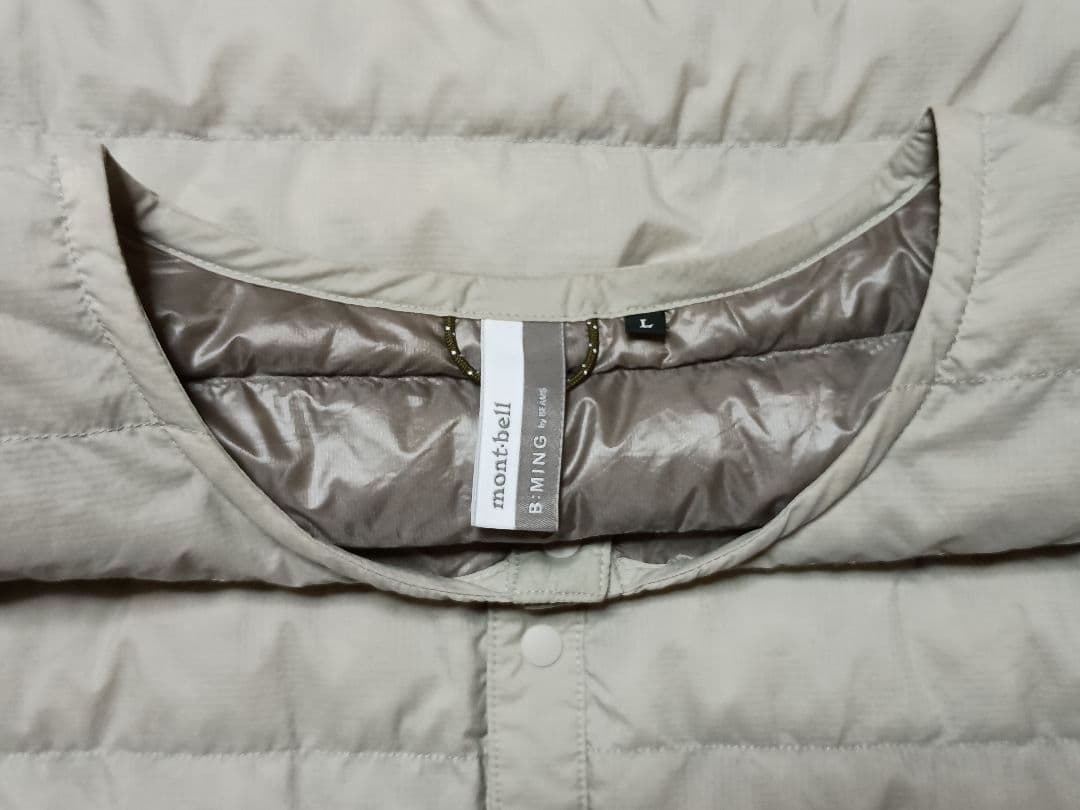 B:MING by BEAMS 別注 スぺリオダウン・ラウンドネック・ジャケット