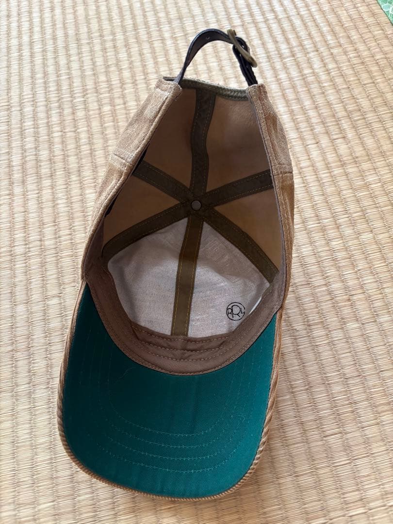 RRL ラルフローレン コーデュロイ キャップ ロゴ付き