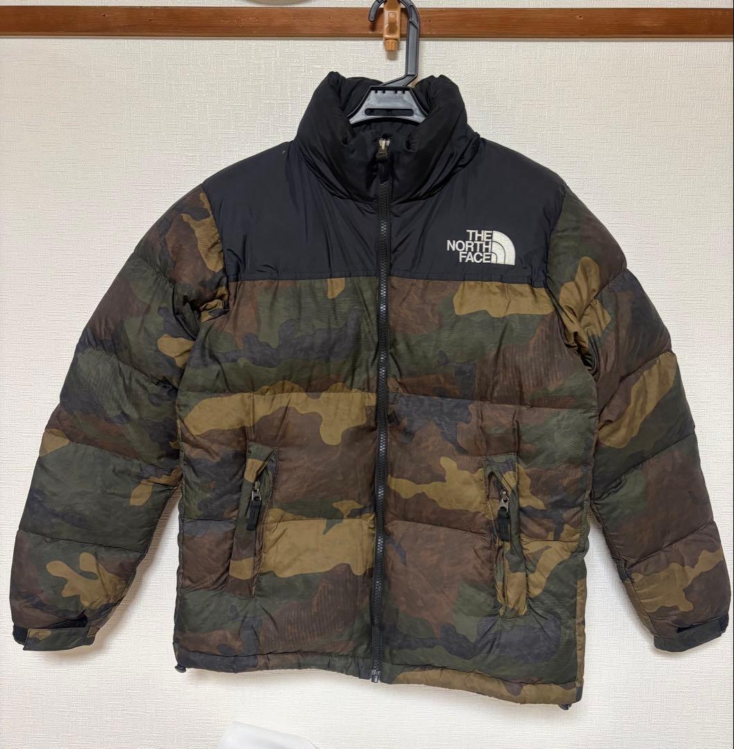 THE NORTH FACE ヌプシ 迷彩ダウンジャケット