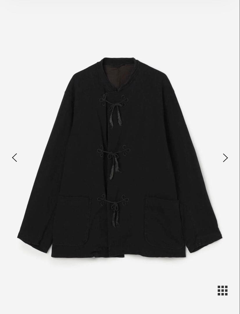 【新品未使用】COMOLIコットンジャージ スタンドカラージャケットSIZE2