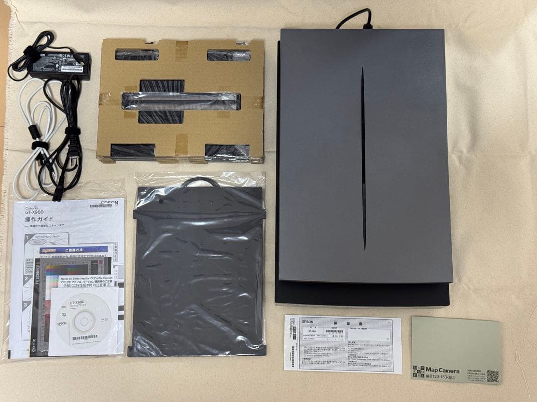 【ほぼ未使用品】EPSON GT-X980 保証期間内