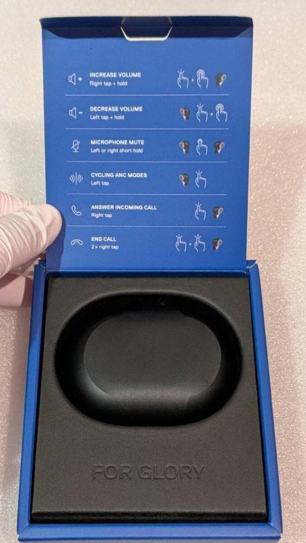 未使用 ブラック スティールシリーズ ARCTIS GAMEBUDS 黒