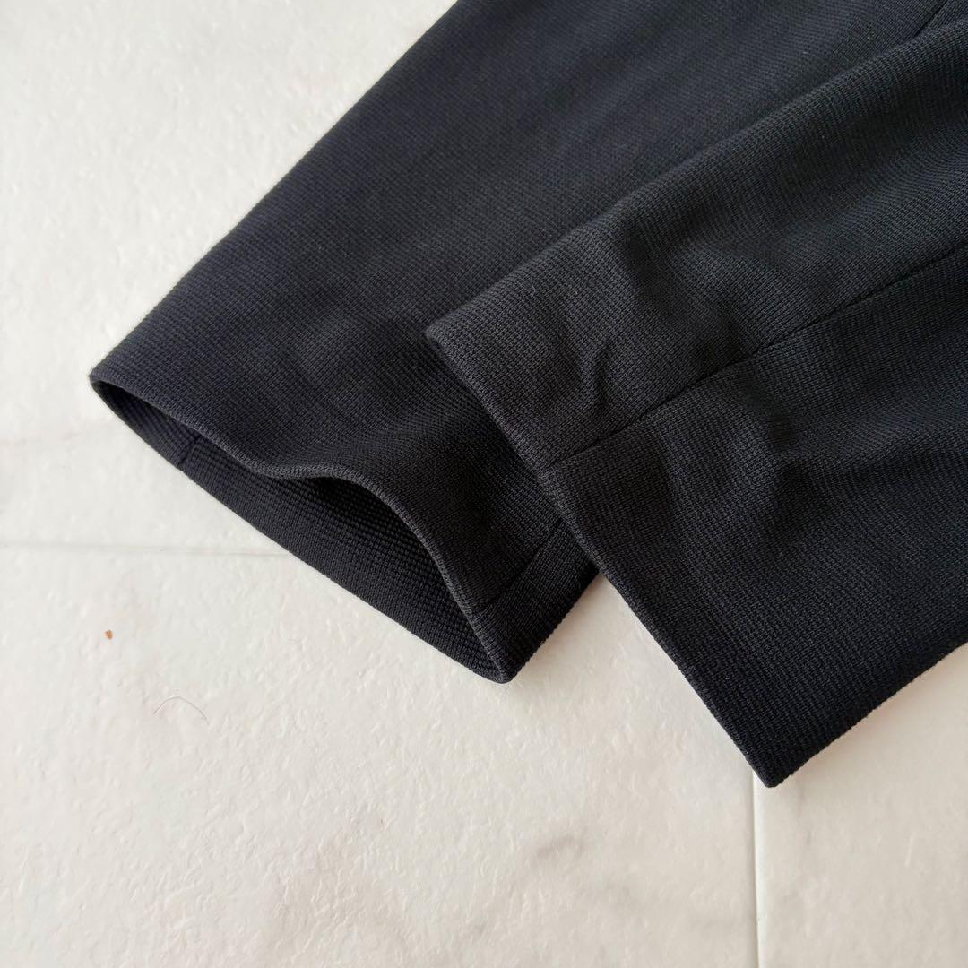 《ケイミー》定番 ストレッチ テーラードジャケット　黒 13（XL）