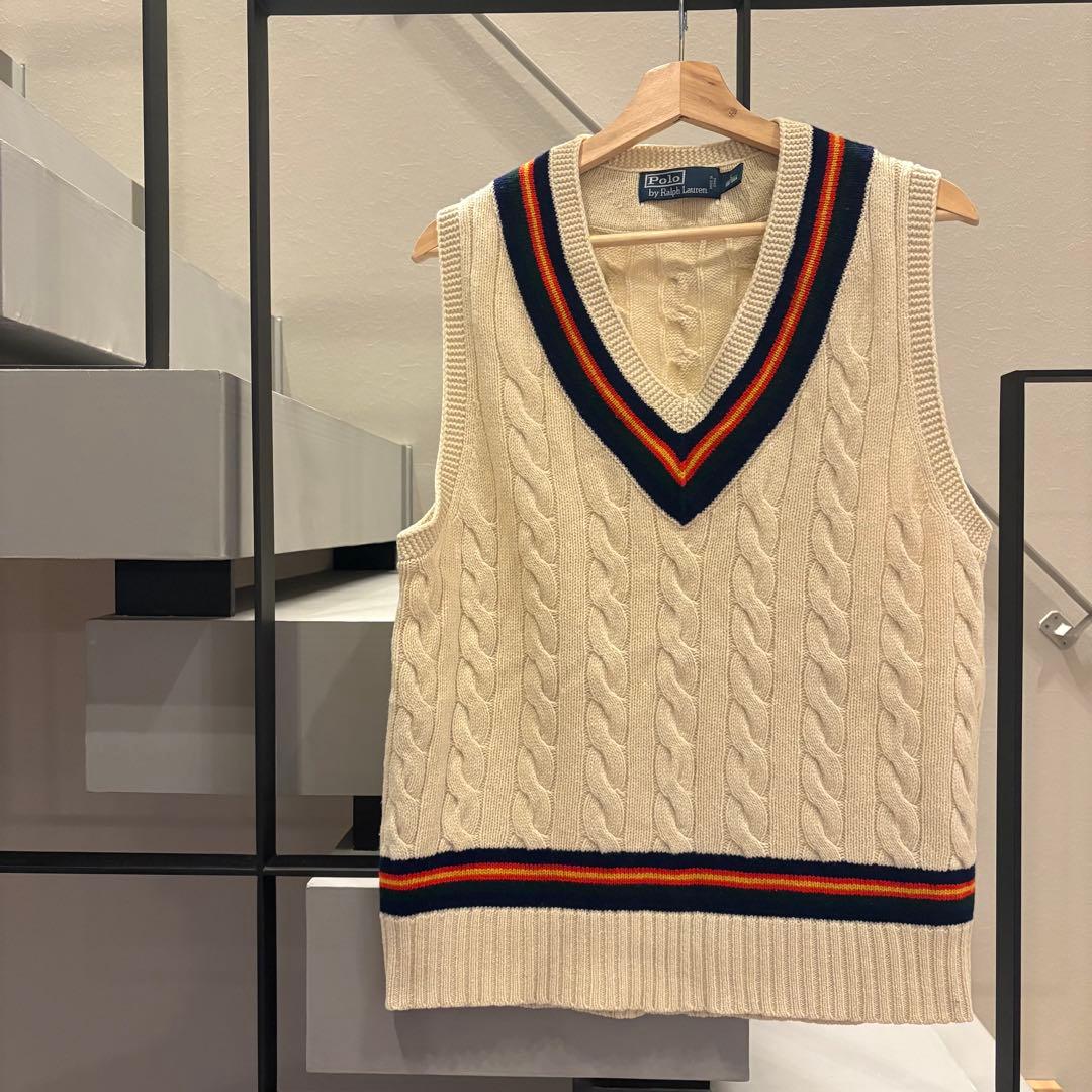 Polo by Ralph Lauren チルデンニットベスト カシミヤ/シルク