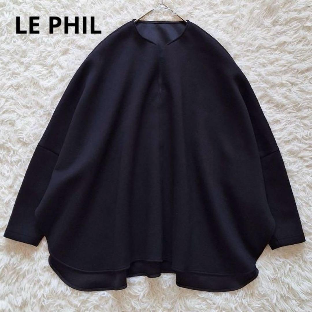 現行モデル✨ルフィル エアクッションカットソー キーネック トップス ブラック