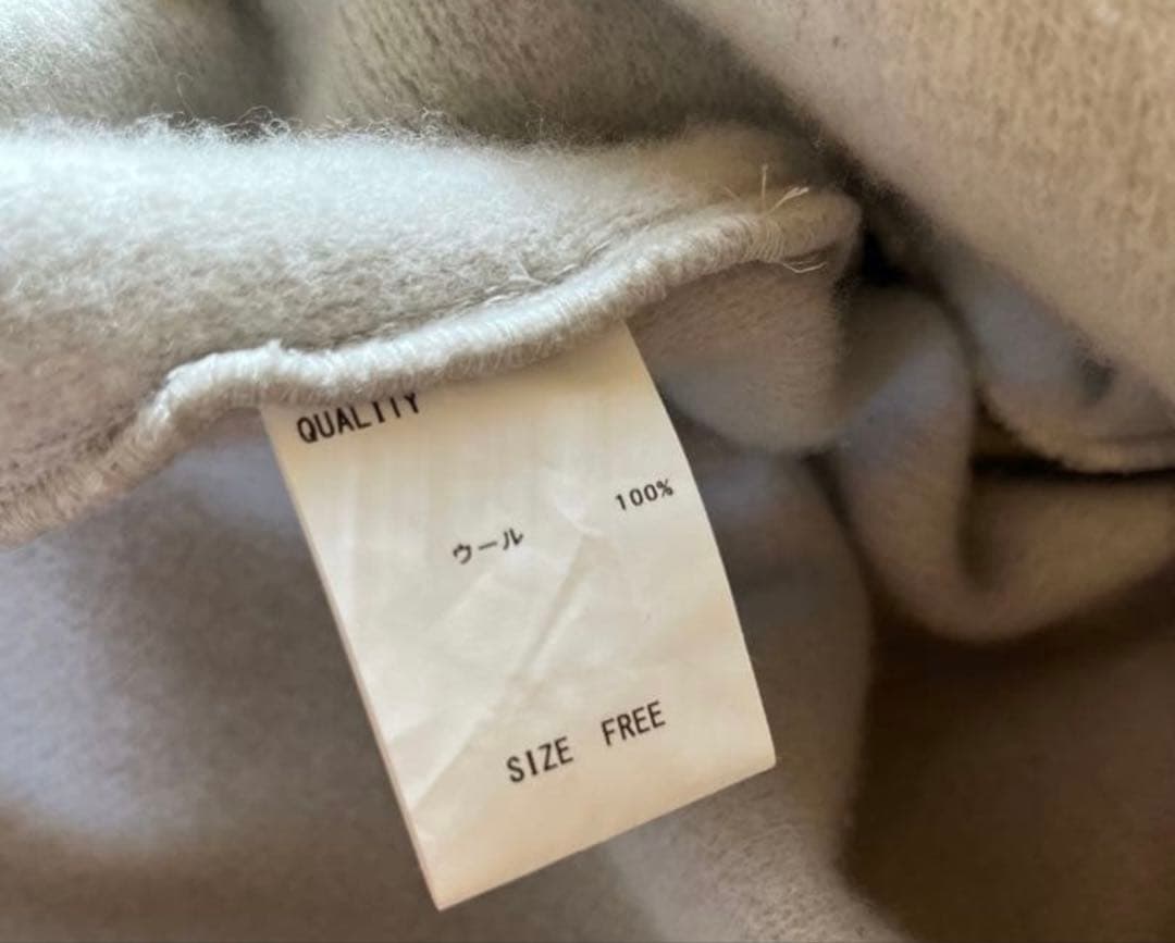 TENNE HANDCRAFTED MODERN ニットケープコート