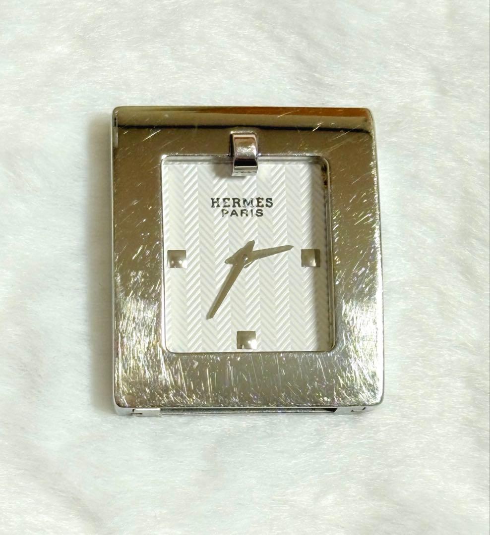 プレゼント付！ エルメス/HERMES ベルトウォッチ ブルージーン・キャメル