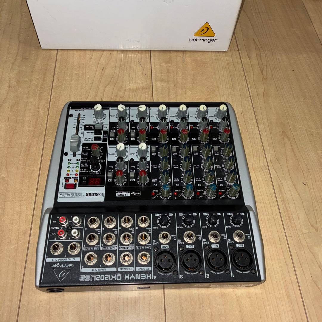 美品　動作ok！　ベリンガー　QX1202USB