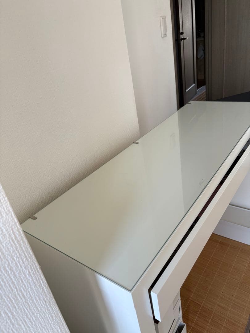 【美品】IKEA MALM マルム　ドレッサー, ホワイト, 120x41 cm