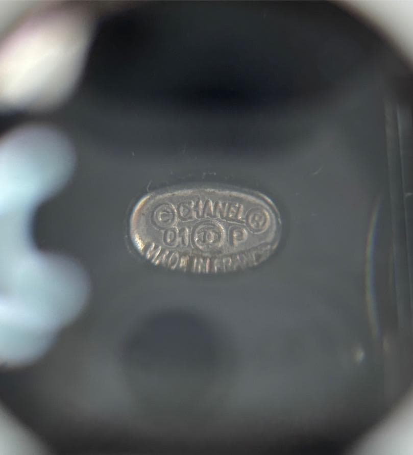 CHANEL バングル ブレスレット ココマーク ホワイト