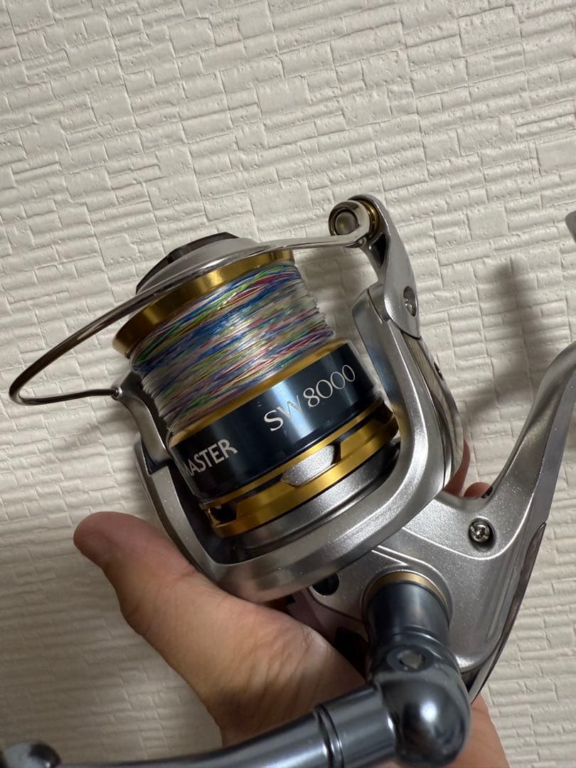 シマノ 13 バイオマスター SW 8000PG（PEライン付）