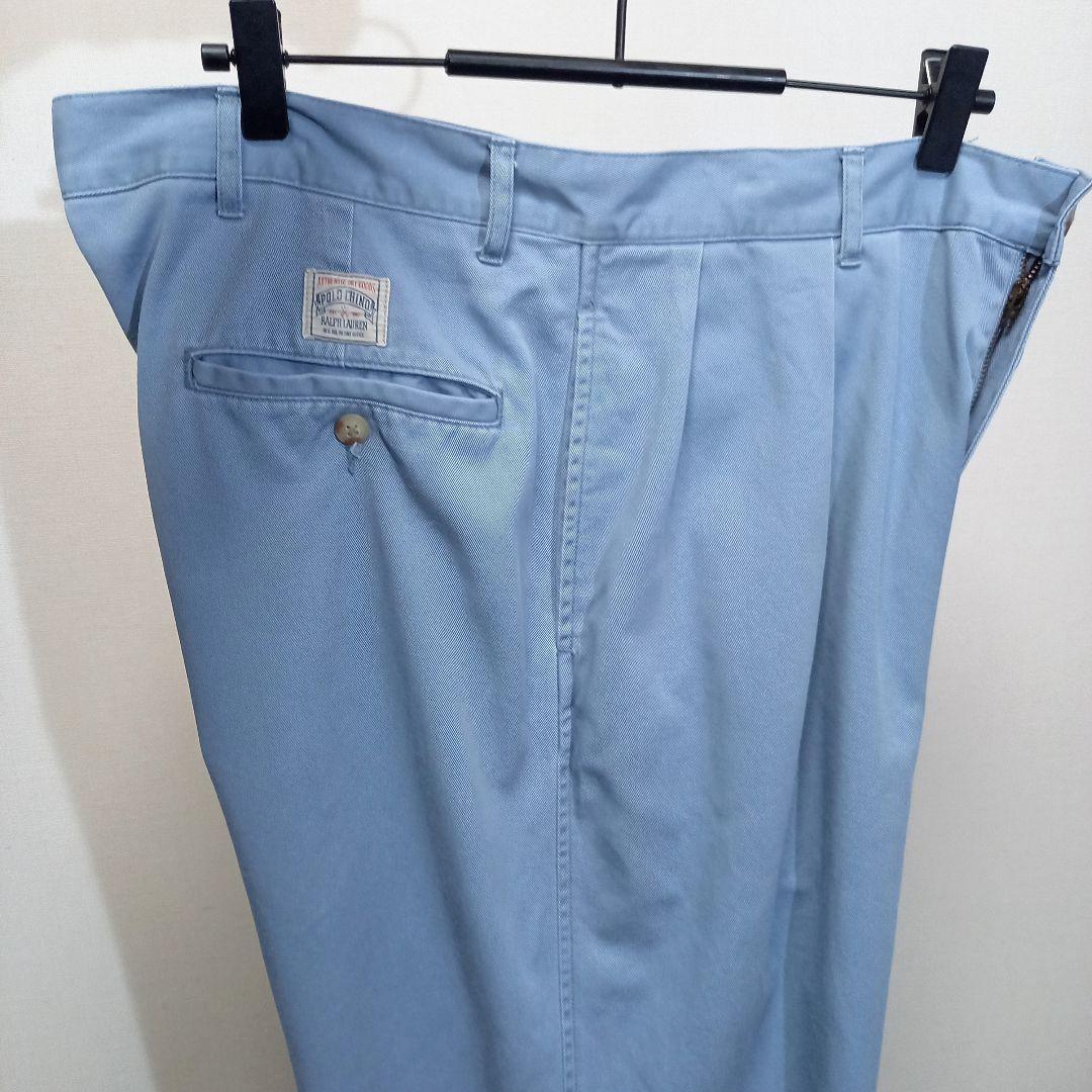 90s ポロ ラルフローレン 旧タグ ポロチノ ANDREW PANT W34