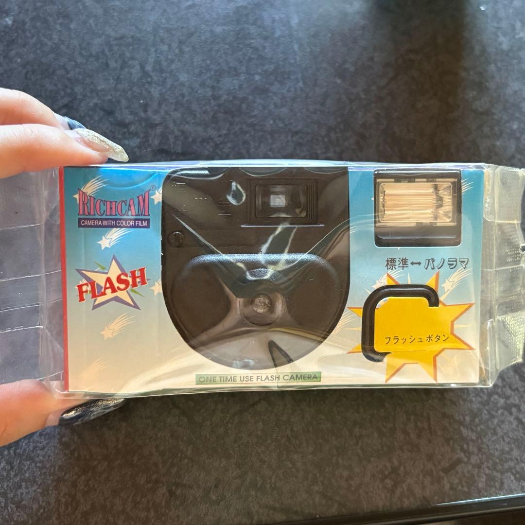 激レア⭐︎【平成レトロ】使い捨てカメラ フラッシュ付き ISO400 27枚撮り